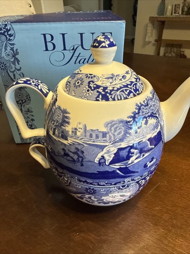 Spode blue italian - spode, tea