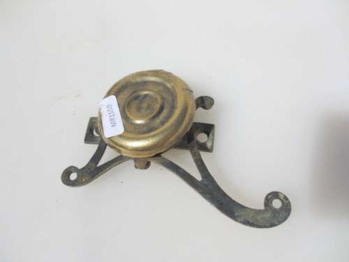 Victorian brass servant - brass, bell
