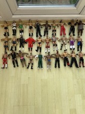 30xWWE AEW TNA ECW  Wrestling Action Figure Job Lot Bundle Ring Included*1/4read