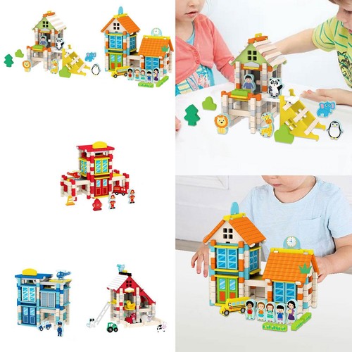 Diy building blocks house - diy,