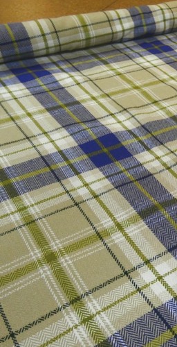 25m tartan check weave - 1.25m,