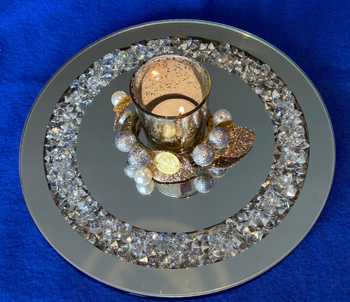 New diamante rhinestone round - new,