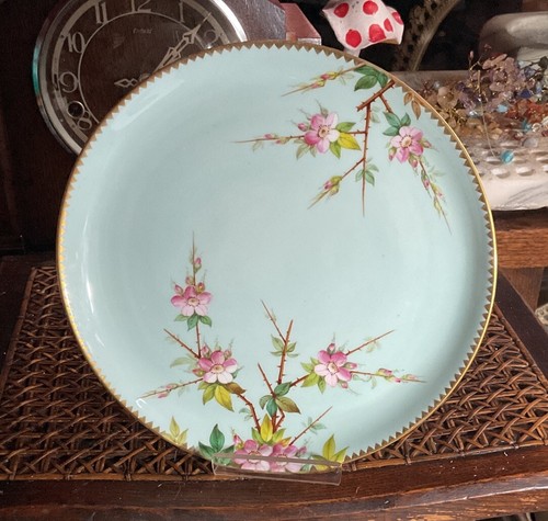 English porcelain plate bold - porcelain, plate,