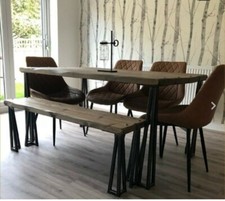 Industrial Dining Table And