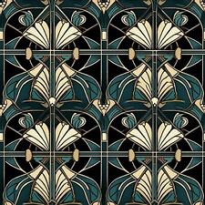 20x Art Deco Peel and Stick Tiles Vinyl Sticker Bathroom Kitchen Self Adhesive