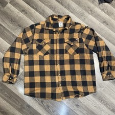 Dickies orange brown flannel - dickies,