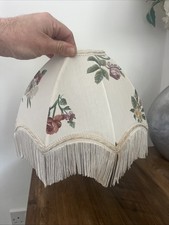 Vintage Floral Tassle Shade 