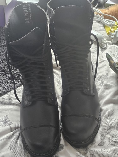 Grinders leather military - leather,