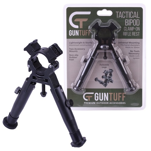 Guntuff barrel mount bipod - mount,