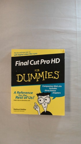 Final cut pro for dummies - final,
