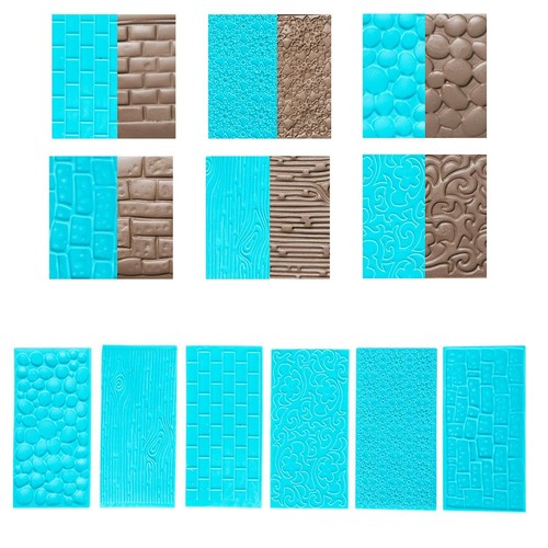 Cake fondant impression - 6x,