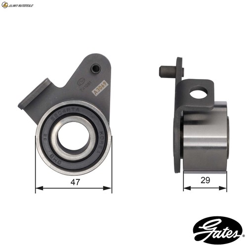 Tensioner pulley timing belt - tensioner,