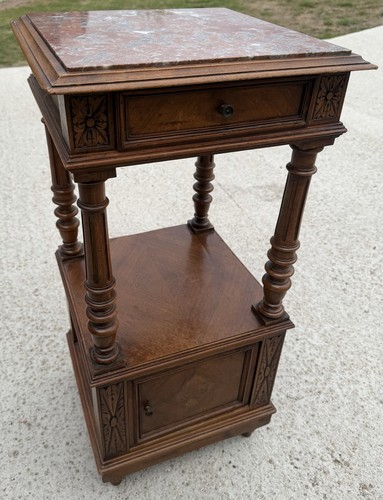 Antique french dark wood - french,