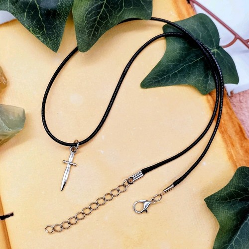 Dagger sword pendant necklace - dagger,