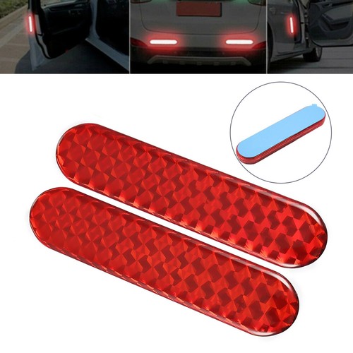 Rear self adhesive red - rear, self-adhesive