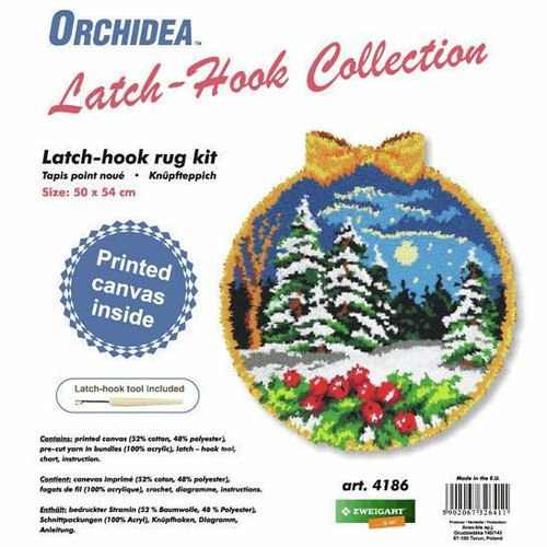 Winter bauble printed latch - ,