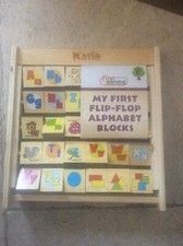 FLIP OVER ALPHABET BLOCKS