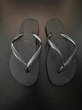 Havaianas Women’s Flip Flops Black UK 5 35-36 EUR 37/38 USA 6W