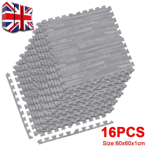 Grey wooden grain foam - grey,
