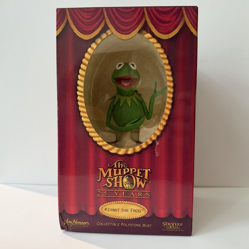 Kermit the frog muppet - kermit, bust