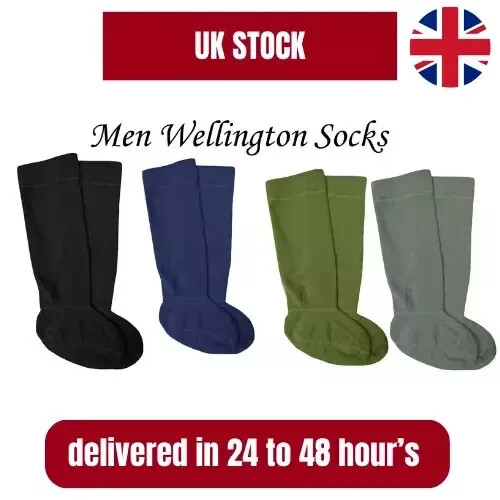 Mens fleece wellington - fleece, boot