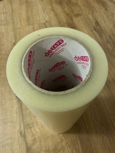 Detape clear application - clear,