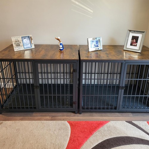Heavy duty dog crate furniture - duty,