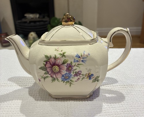 Vintage sadler cube teapot - sadler,