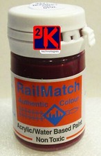 RailMatch 2610 - LMS Crimson Lake Acrylic 18ml Pot Tracked 48 Post