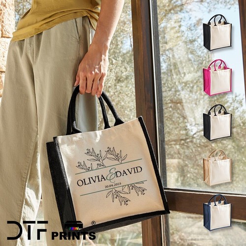 Personalised midi jute classic - personalised,