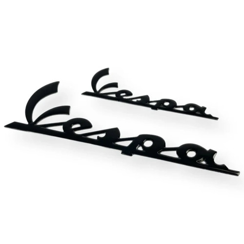 Vespa black legshield - black, &