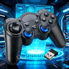 2.4G USB Wireless Game Controller for PC/Laptop Android (Windows XP/7/8/10/11)