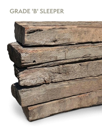 Timber sleeper reclaimed - timber, grade