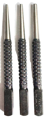 3pc nail punch - 3pc, 2.4mm