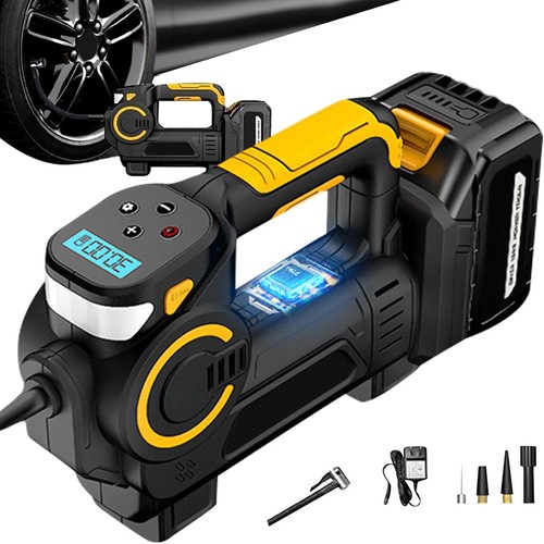 21v car tyre inflator cordless - 21v,