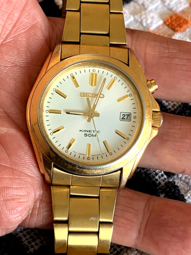 Seiko 5m62 oavo kinetic - seiko,