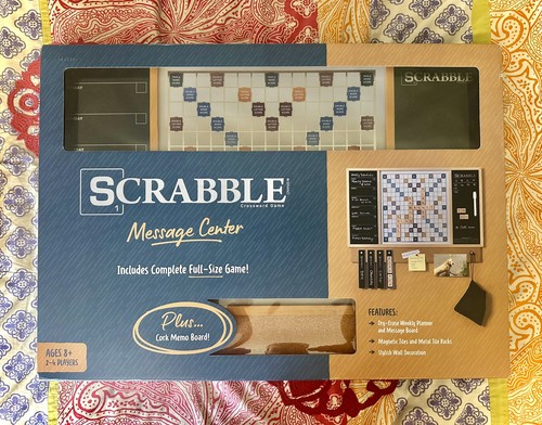 New scrabble message center - new!,