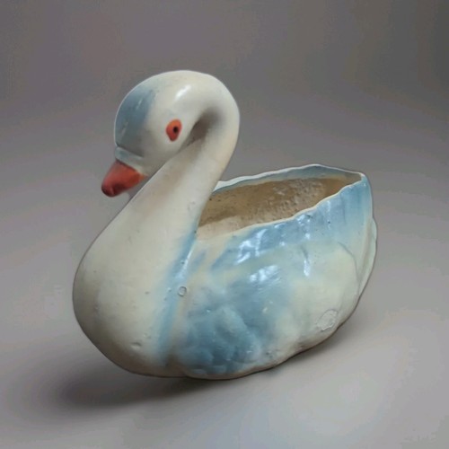 Unique ceramic swan mini bowl - ceramic,