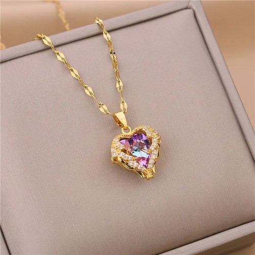 Luxury crystal ocean heart - crystal,