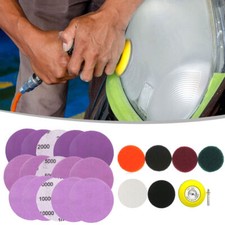 22pcs Car Headlight Lens Restoration Repair Kit Polishing Cleaner Cleaning Tools