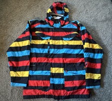 Special Blend Jacket Mens XL 10k Waterproof Snowboard Ski Hooded Nylon Y2K