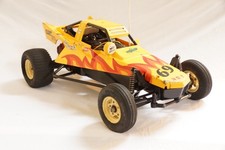 RARE VINTAGE ORIGINAL YELLOW 1984 TAMIYA GRASSHOPPER RC BUGGY 58043 1/10