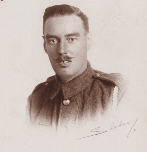 Ww1 british soldier - british, rppc
