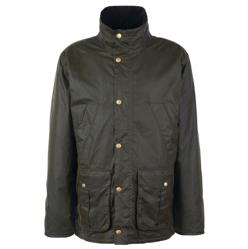 Barbour brockstone olive wax - olive,