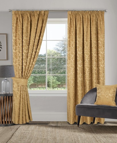 Lined pencil pleat - lined,