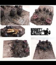 Aliens Diorama. Base & Eggs