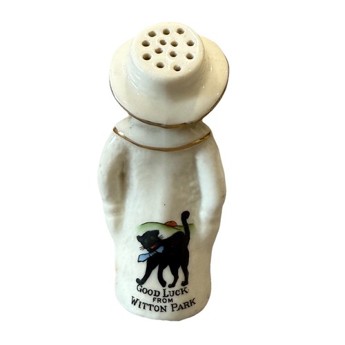 Crested black cat china pepper - cat,