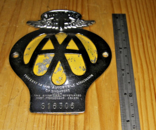 Vintage badge singapore - vintage,