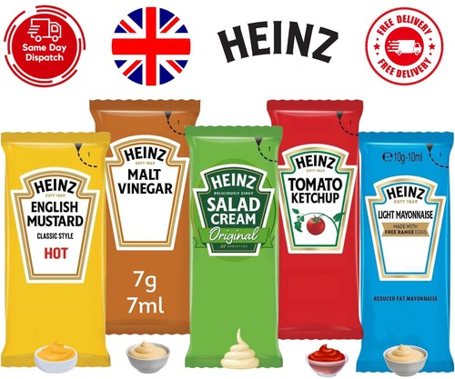 Heinz assorted sauce sachets - assorted,
