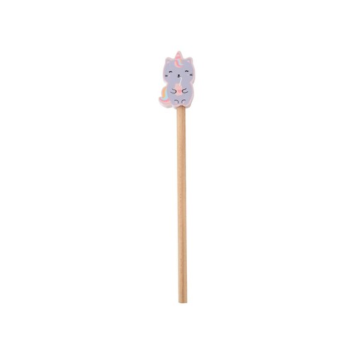 Pencil eraser topper - topper, luna